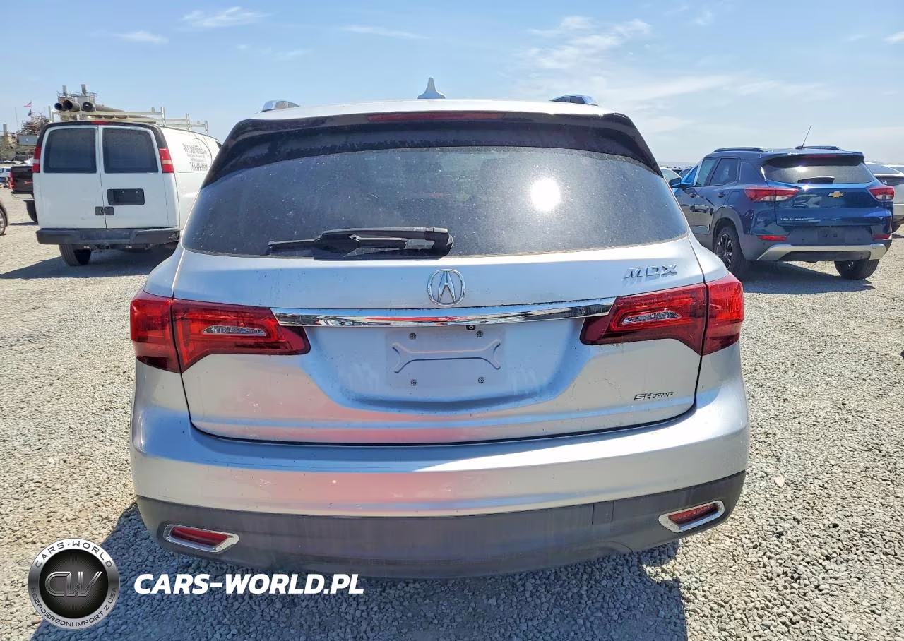 2014 Acura Mdx VIN:5FRYD4H29EB025376 - 6