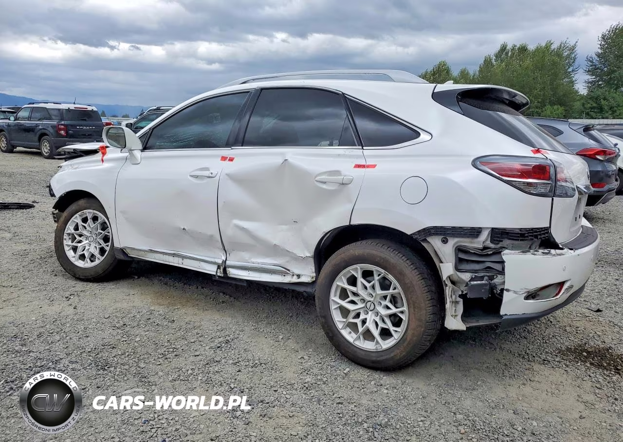 2013 Lexus Rx 350 Base VIN:2T2BK1BA5DC202631 - 2