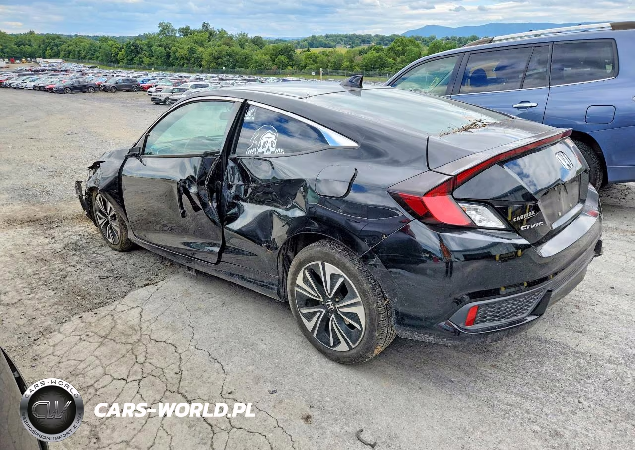 2018 Honda Civic Exl VIN:2HGFC3B7XJH353101 - 2