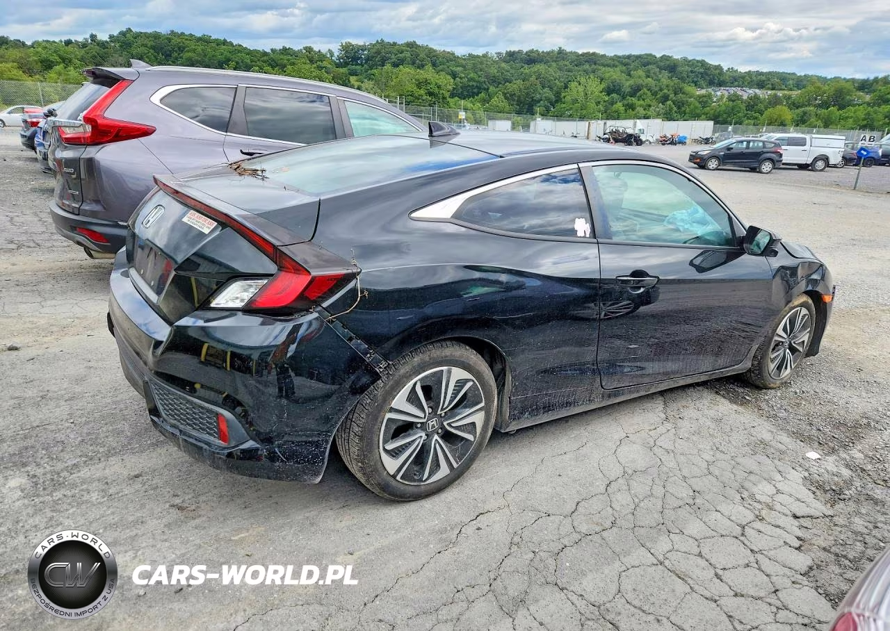 2018 Honda Civic Exl VIN:2HGFC3B7XJH353101 - 3