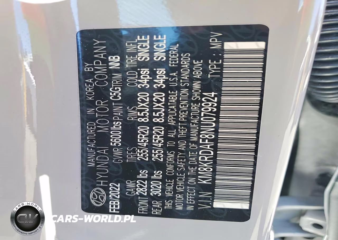 2022 Hyundai Ioniq 5 Limited VIN:KM8KRDAF8NU079924 - 12