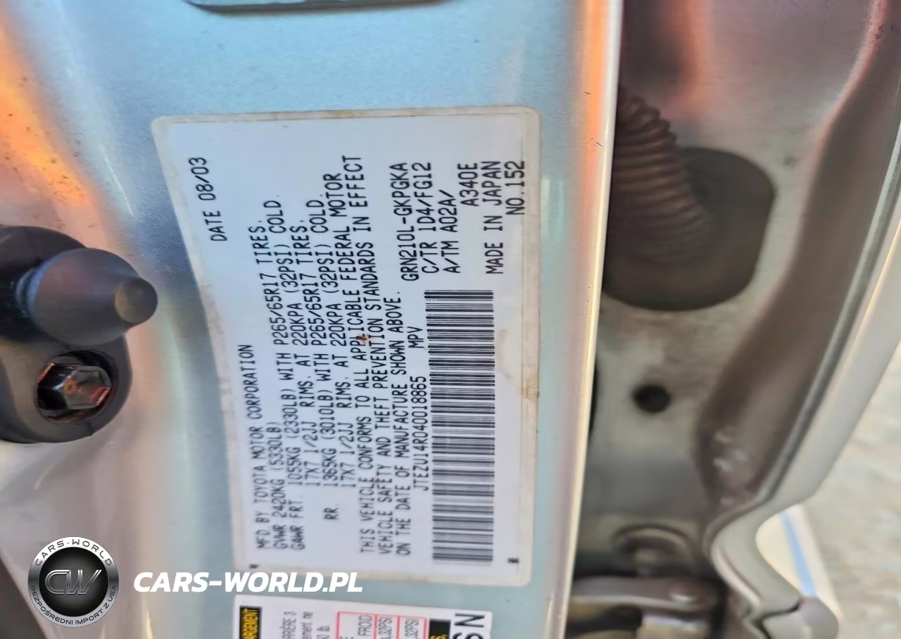 2004 Toyota 4Runner Sr5 VIN:JTEZU14R040018865 - 14