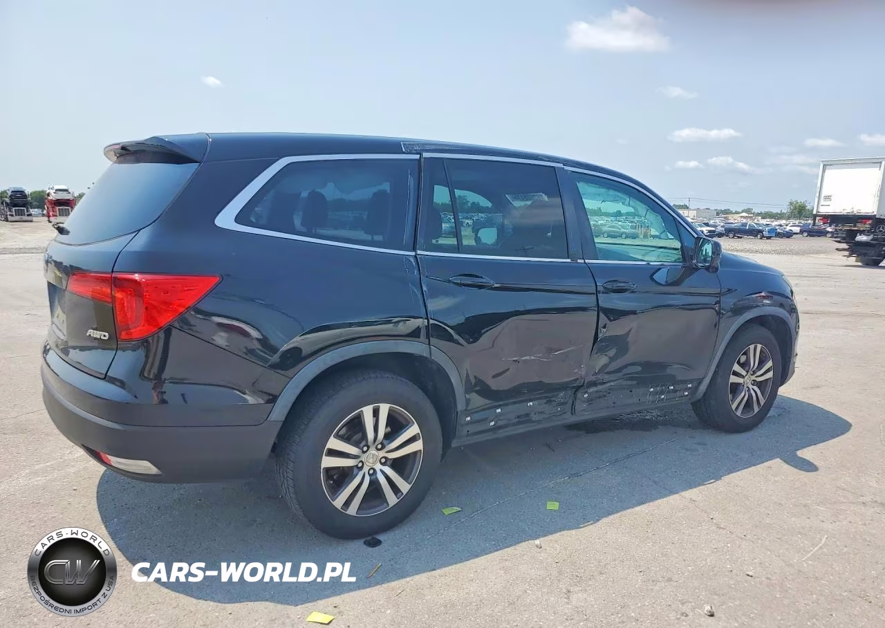 2017 Honda Pilot Exl VIN:5FNYF6H54HB062258 - 3