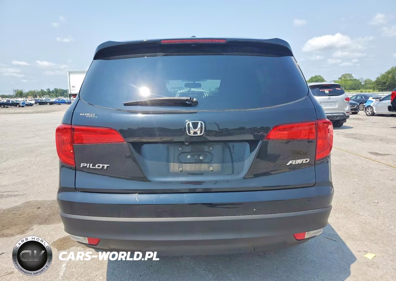 2017 Honda Pilot Exl VIN:5FNYF6H54HB062258 - 6
