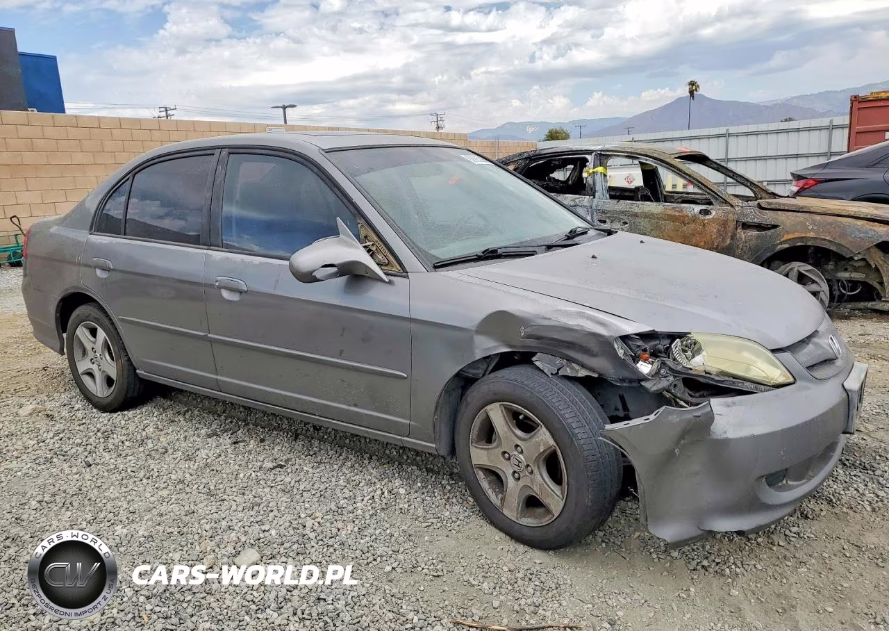 2005 Honda Civic Ex VIN:2HGES26765H550291 - 4