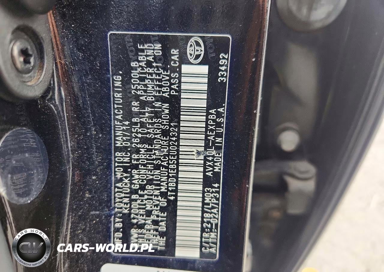 2014 Toyota Avalon Hybrid Limited VIN:4T1BD1EB5EU024321 - 13