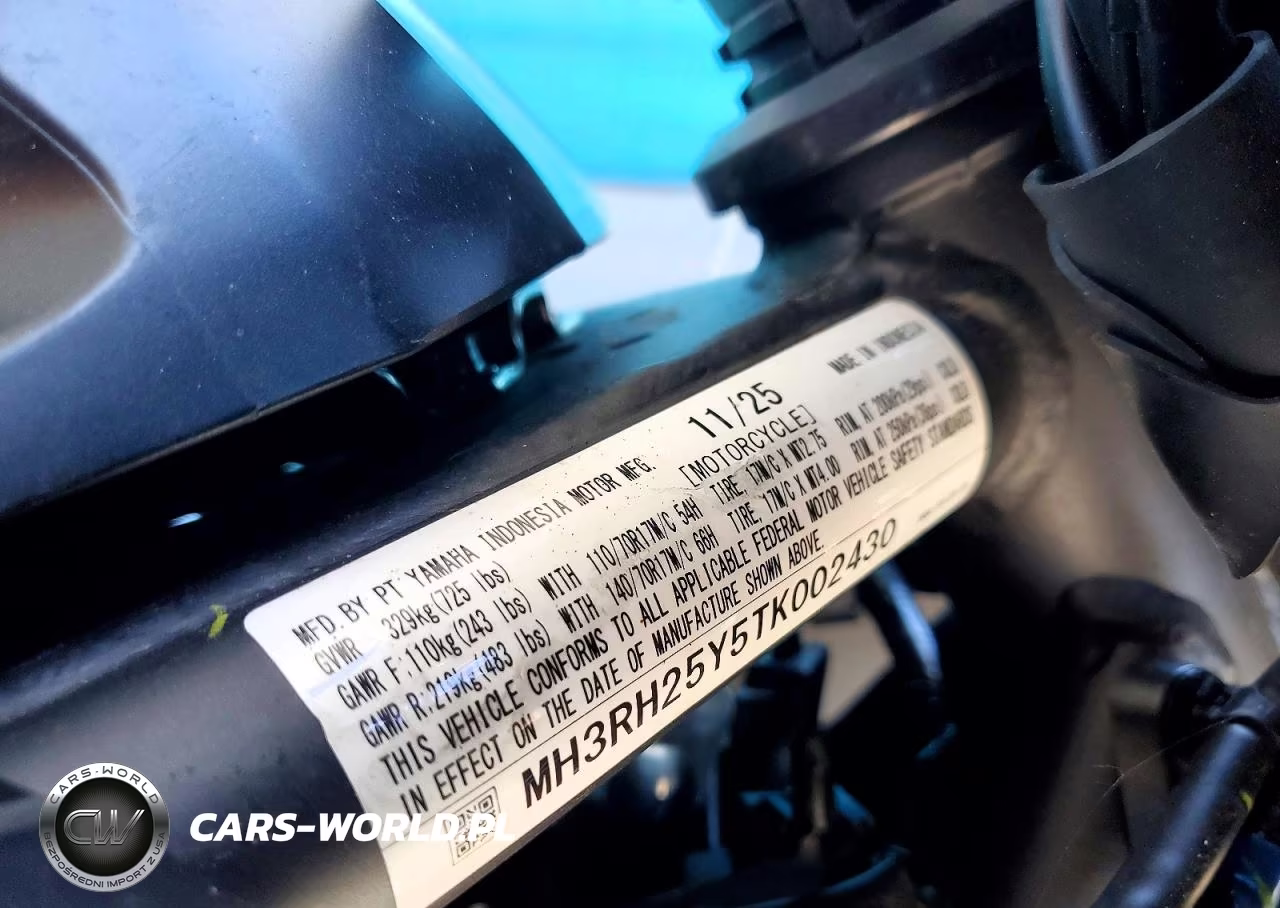 2026 Yamaha Yfz320 Ac VIN:MH3RH25Y5TK002430 - 9
