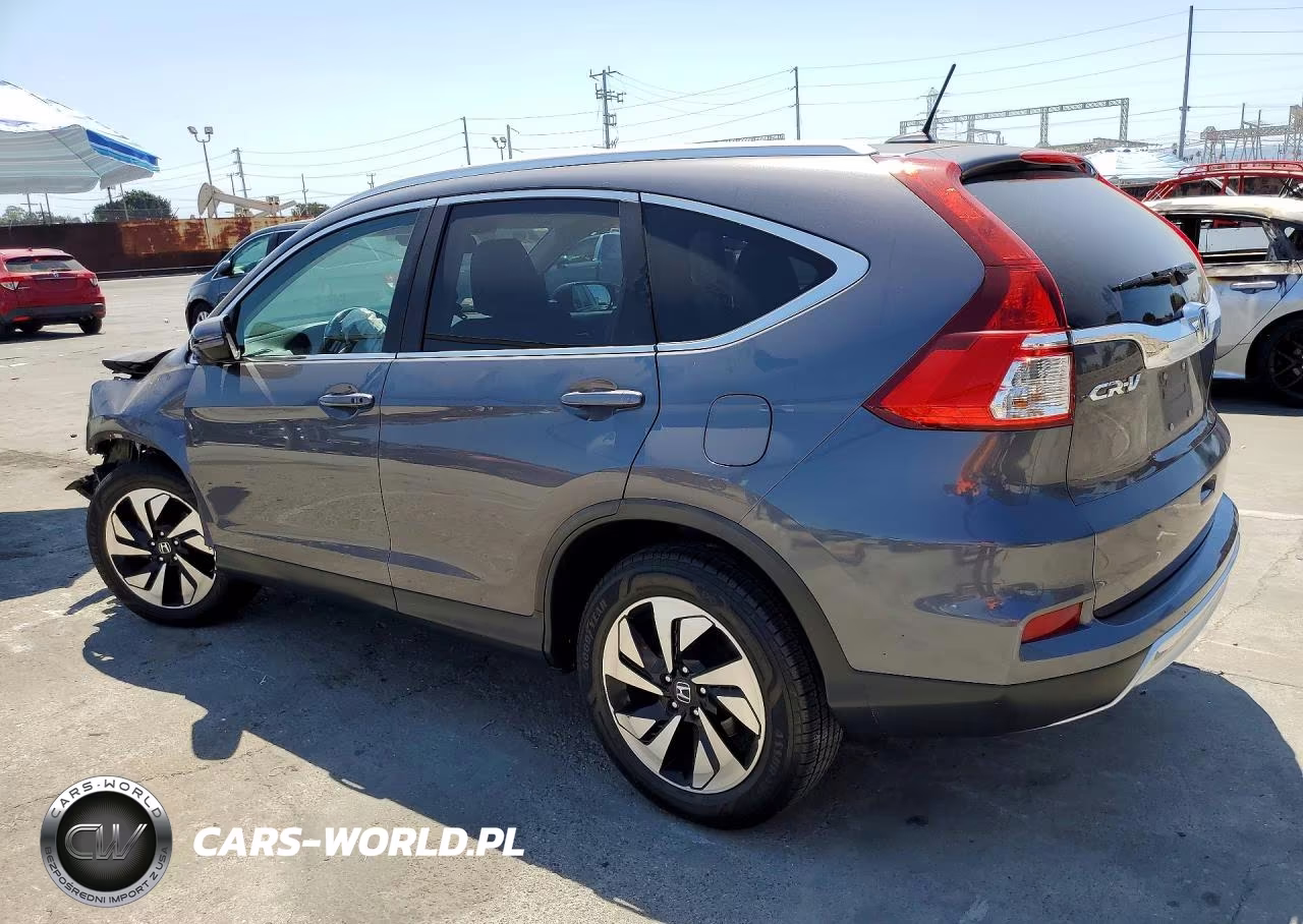 2015 Honda Cr-V Touring VIN:5J6RM3H93FL018736 - 2
