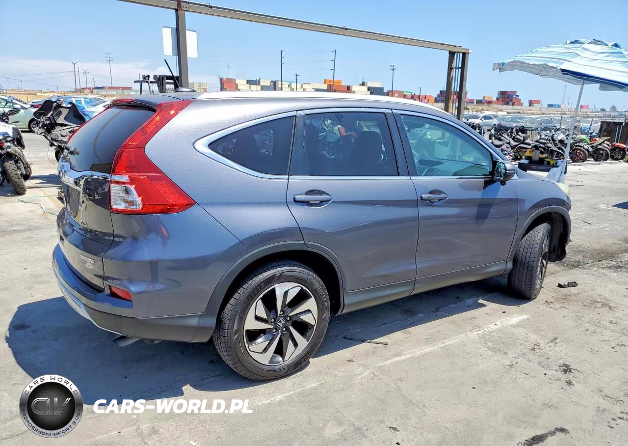 2015 Honda Cr-V Touring VIN:5J6RM3H93FL018736 - 3