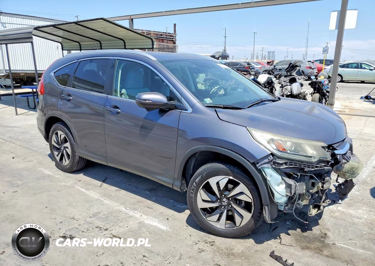 2015 Honda Cr-V Touring VIN:5J6RM3H93FL018736 - 4