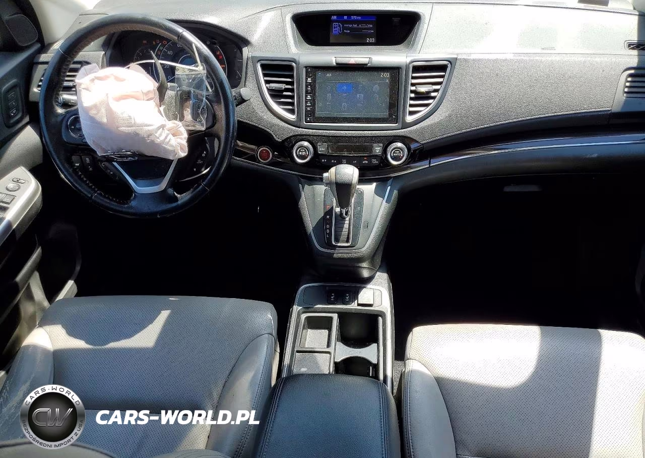 2015 Honda Cr-V Touring VIN:5J6RM3H93FL018736 - 8