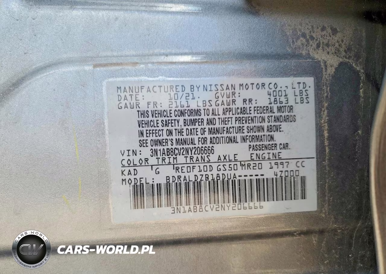 2022 Nissan Sentra Sv VIN:3N1AB8CV2NY206666 - 12