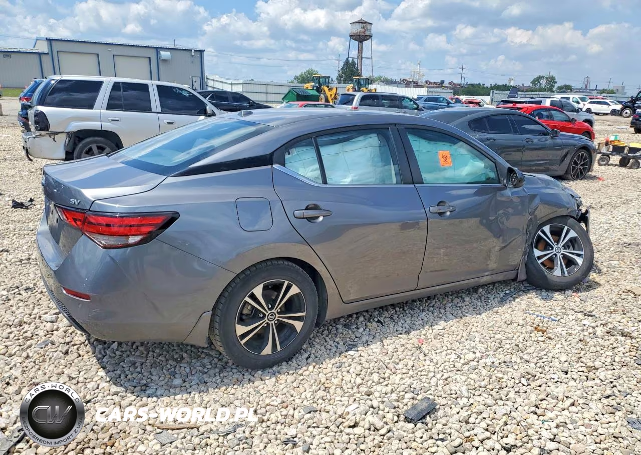 2022 Nissan Sentra Sv VIN:3N1AB8CV2NY206666 - 3