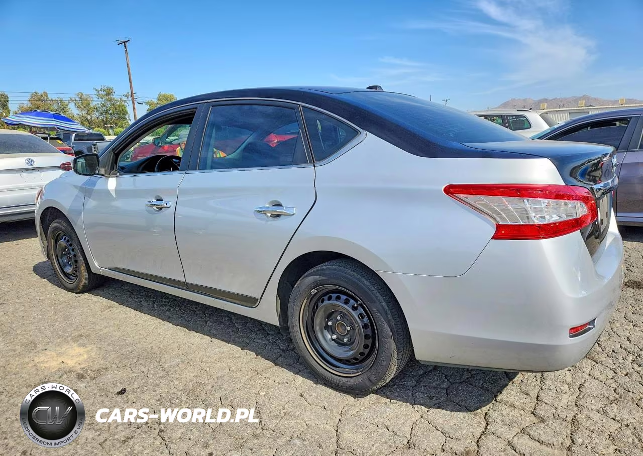 2014 Nissan Sentra Sv VIN:3N1AB7APXEY261784 - 2
