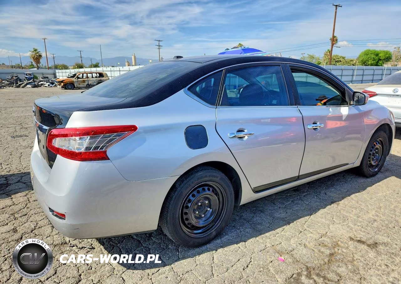 2014 Nissan Sentra Sv VIN:3N1AB7APXEY261784 - 3