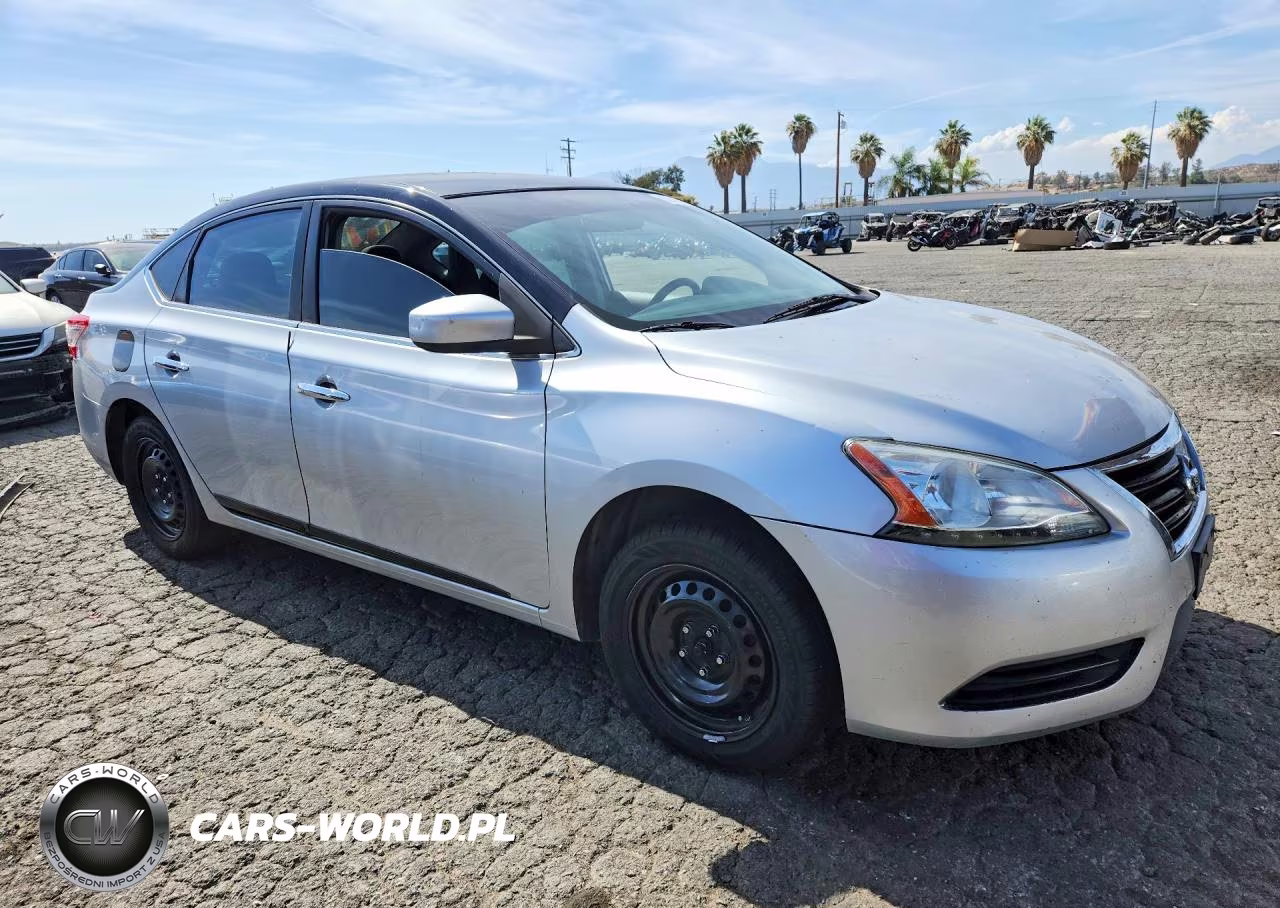 2014 Nissan Sentra Sv VIN:3N1AB7APXEY261784 - 4
