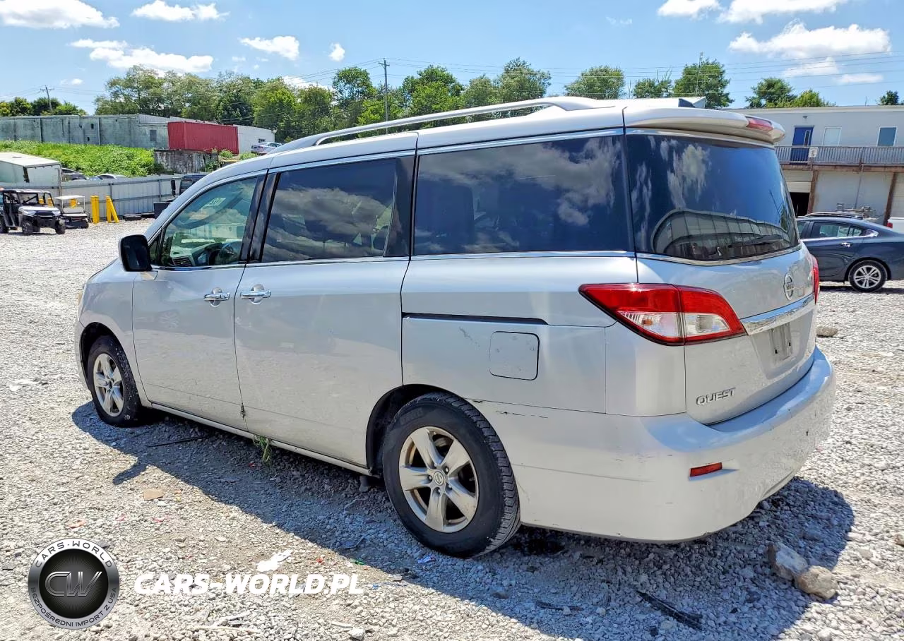 2011 Nissan Quest 3.5 S VIN:JN8AE2KP3B9010150 - 2