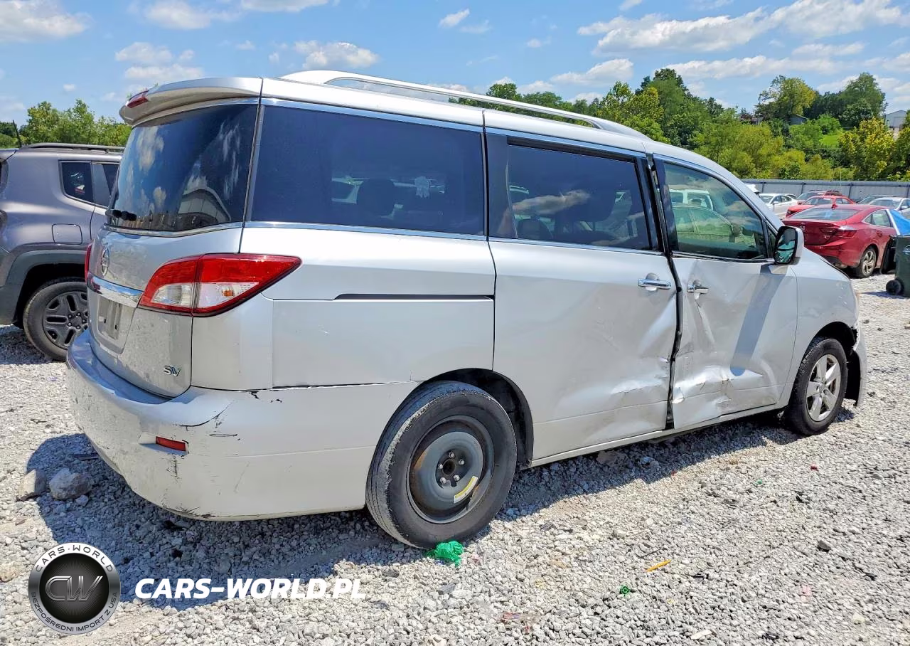 2011 Nissan Quest 3.5 S VIN:JN8AE2KP3B9010150 - 3