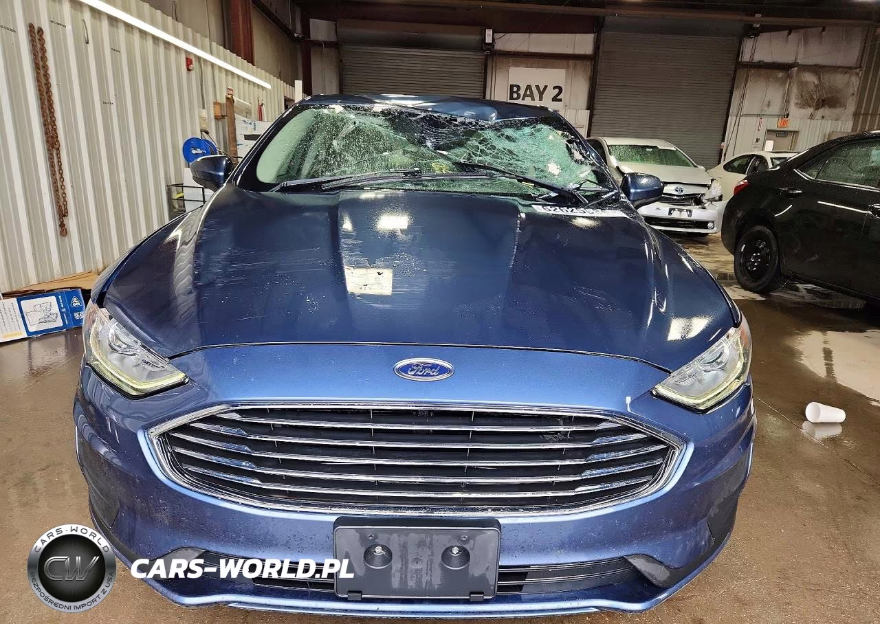2019 Ford Fusion Se VIN:3FA6P0LU6KR204122 - 5