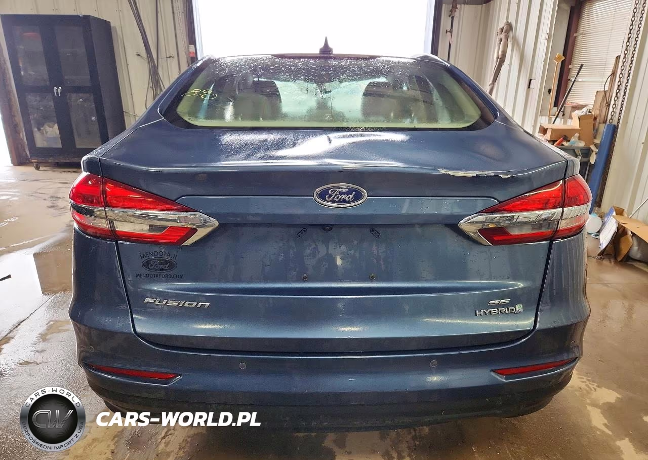 2019 Ford Fusion Se VIN:3FA6P0LU6KR204122 - 6