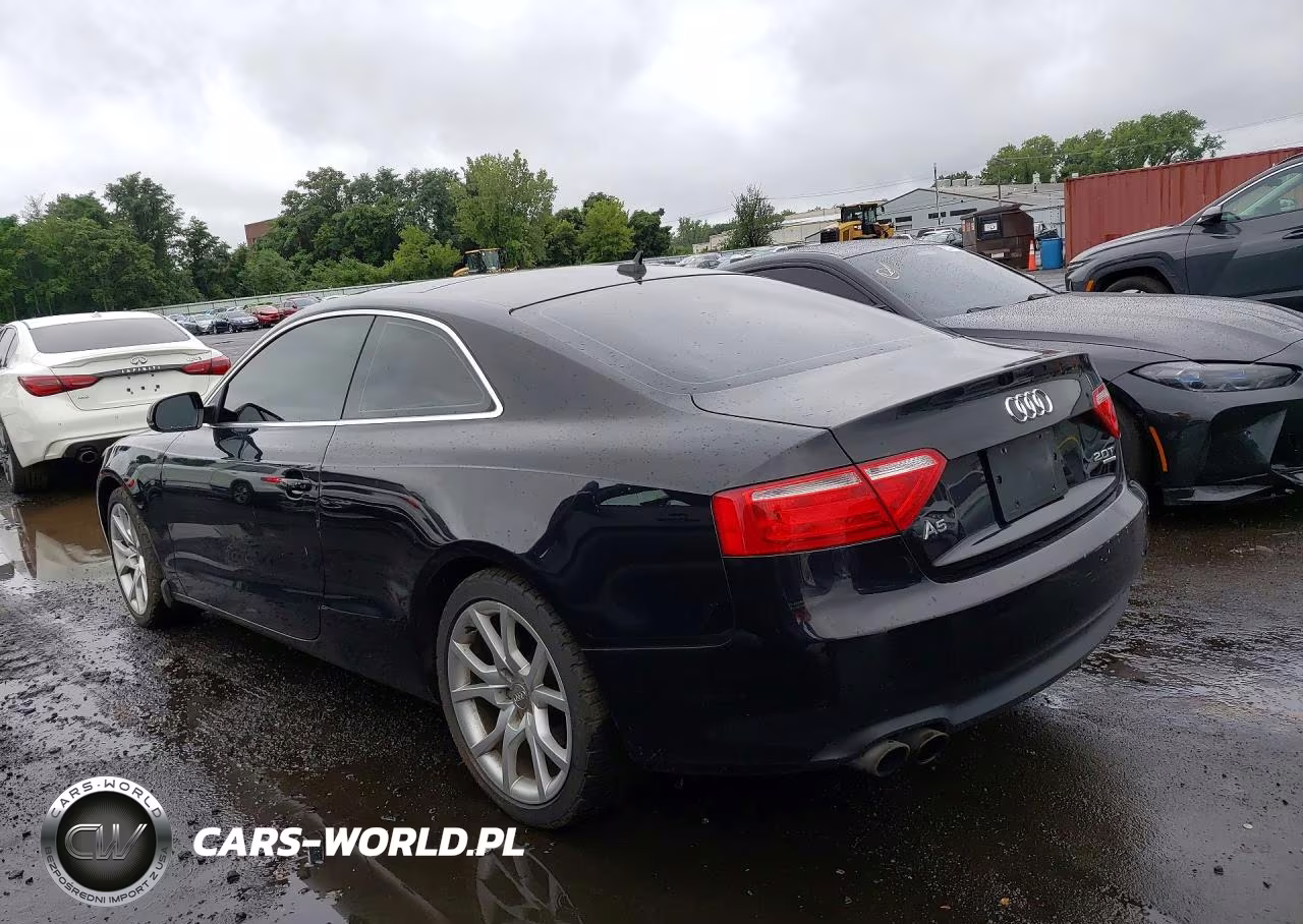 2012 Audi A5 Premium VIN:WAUGFAFR7CA013753 - 2
