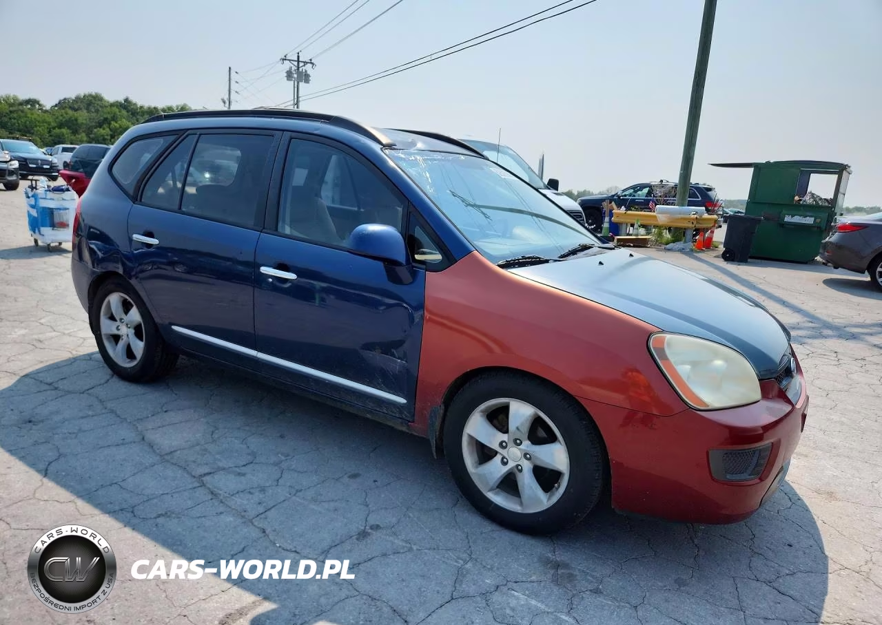 2008 Kia Rondo Lx VIN:KNAFG526X87156471 - 4
