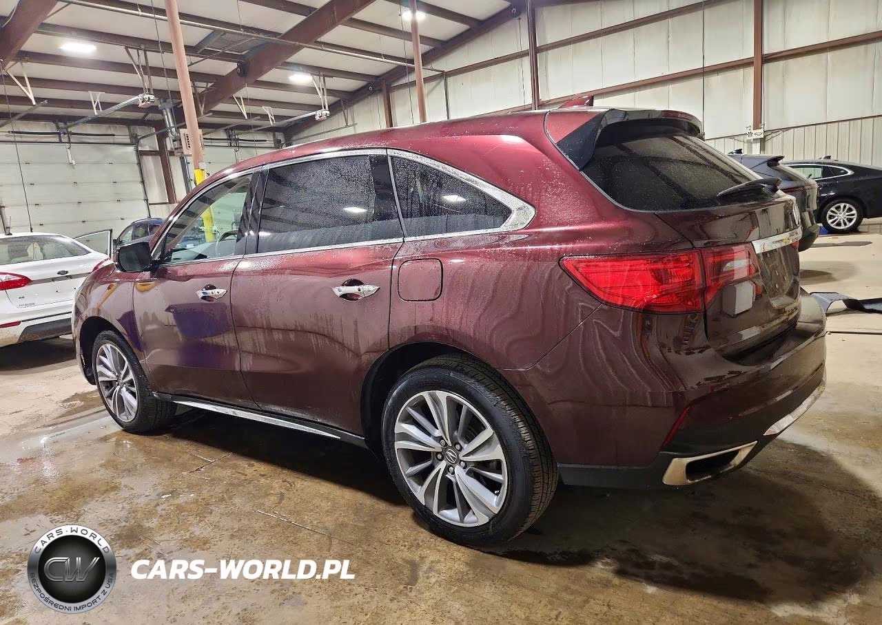 2017 Acura Mdx Technology VIN:5FRYD4H51HB041019 - 2