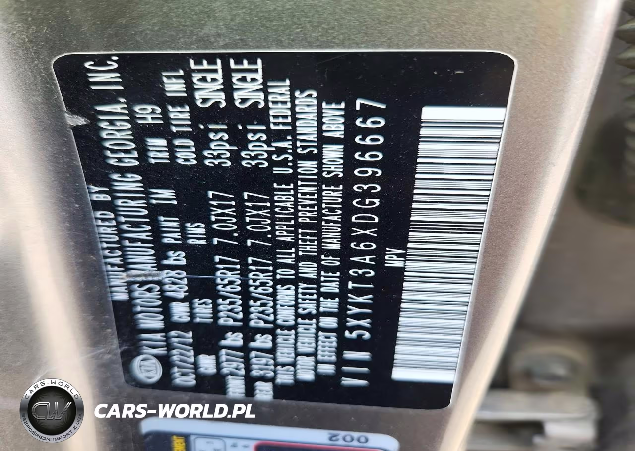 2013 Kia Sorento Lx VIN:5XYKT3A6XDG396667 - 13