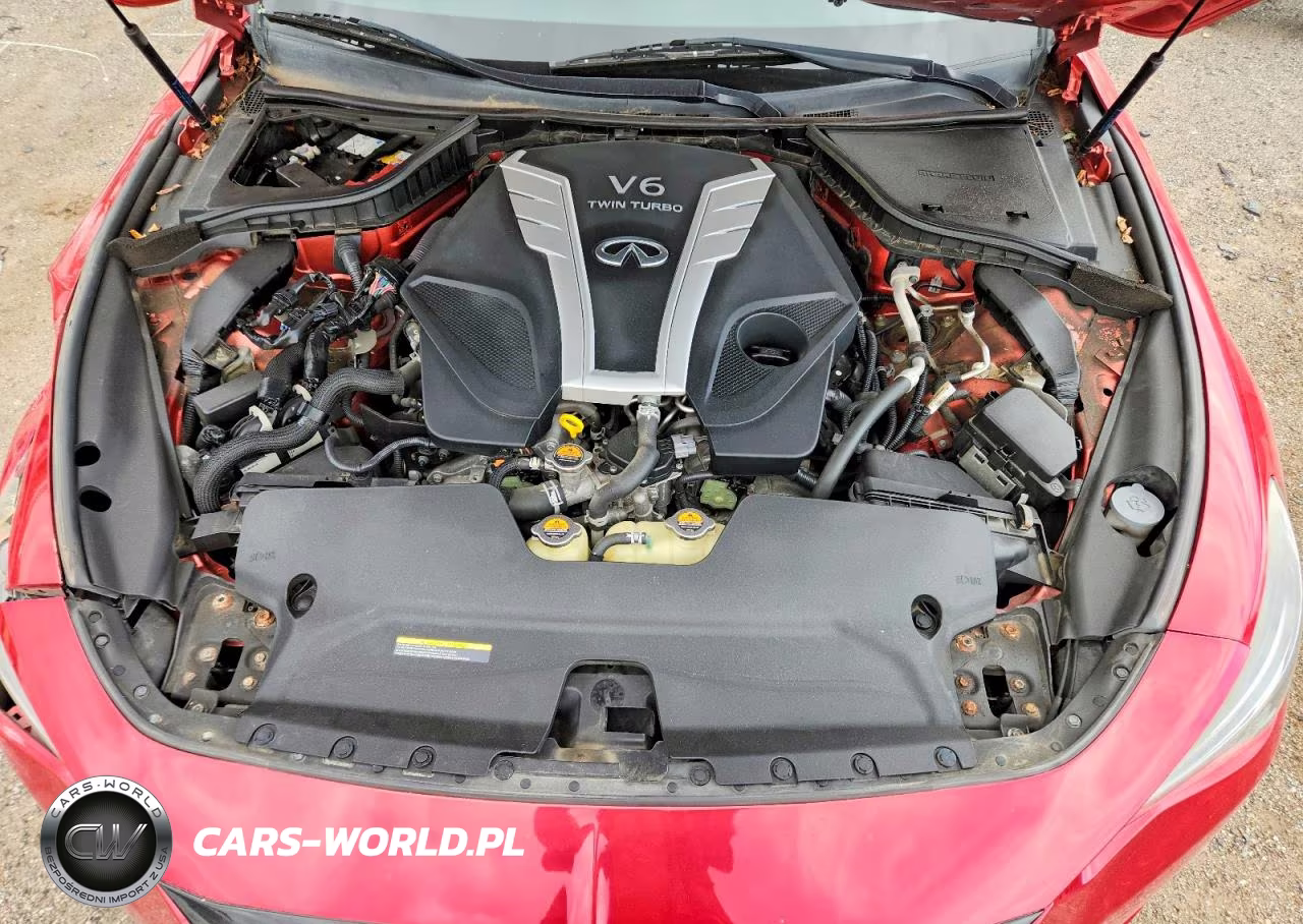 2017 Infiniti Q60 Red Sport 400 VIN:JN1FV7EL2HM701377 - 11