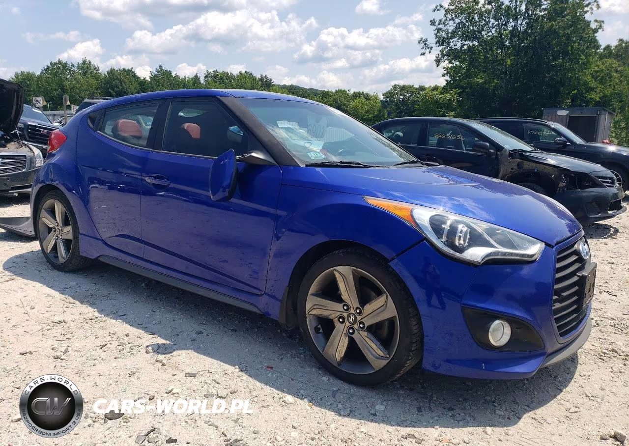 2014 Hyundai Veloster Turbo R-Spec VIN:KMHTC6AE5EU201048 - 4