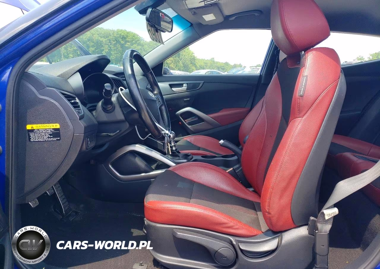 2014 Hyundai Veloster Turbo R-Spec VIN:KMHTC6AE5EU201048 - 7