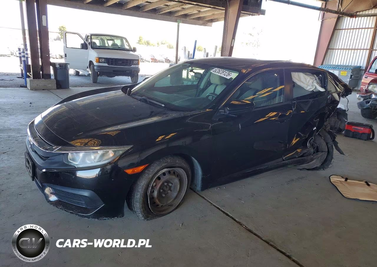 2018 Honda Civic Lx VIN:2HGFC2F57JH576473 - 1