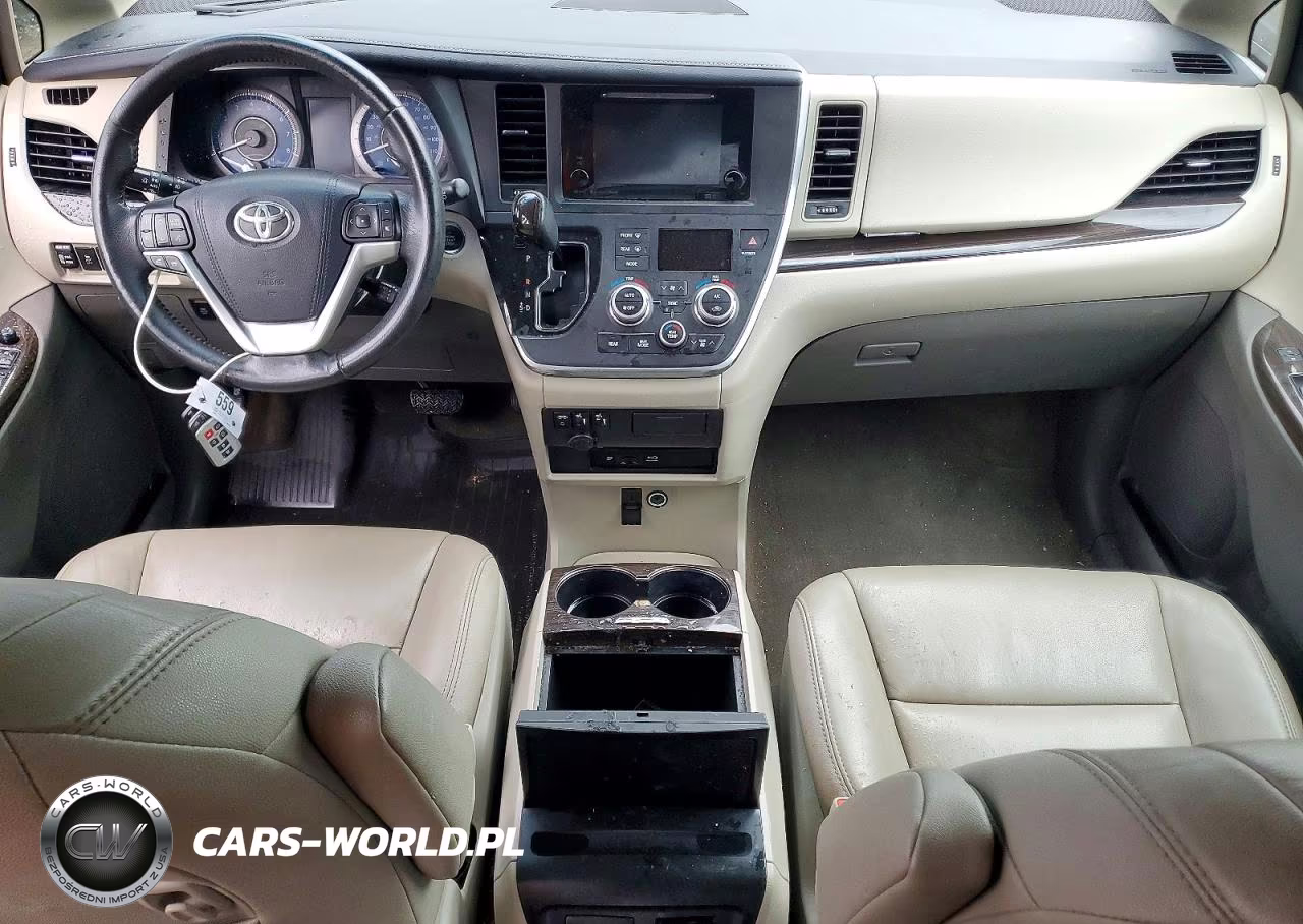 2017 Toyota Sienna Xle Premium 7-Passenger VIN:5TDDZ3DC4HS180072 - 8