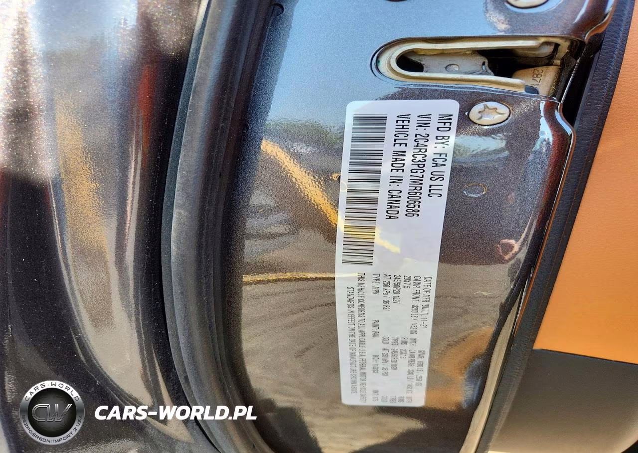 2021 Chrysler Pacifica Pinnacle VIN:2C4RC3PG7MR606586 - 13
