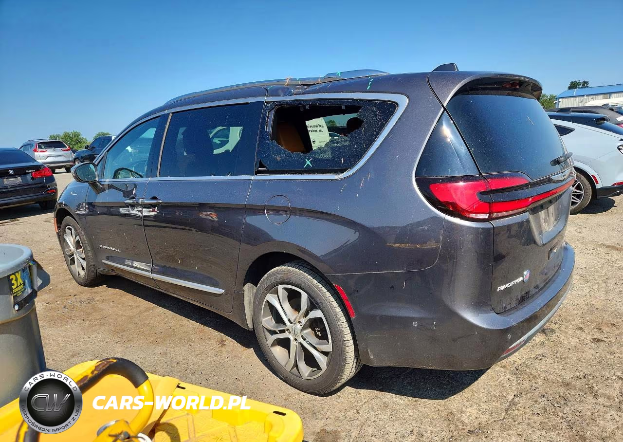 2021 Chrysler Pacifica Pinnacle VIN:2C4RC3PG7MR606586 - 2