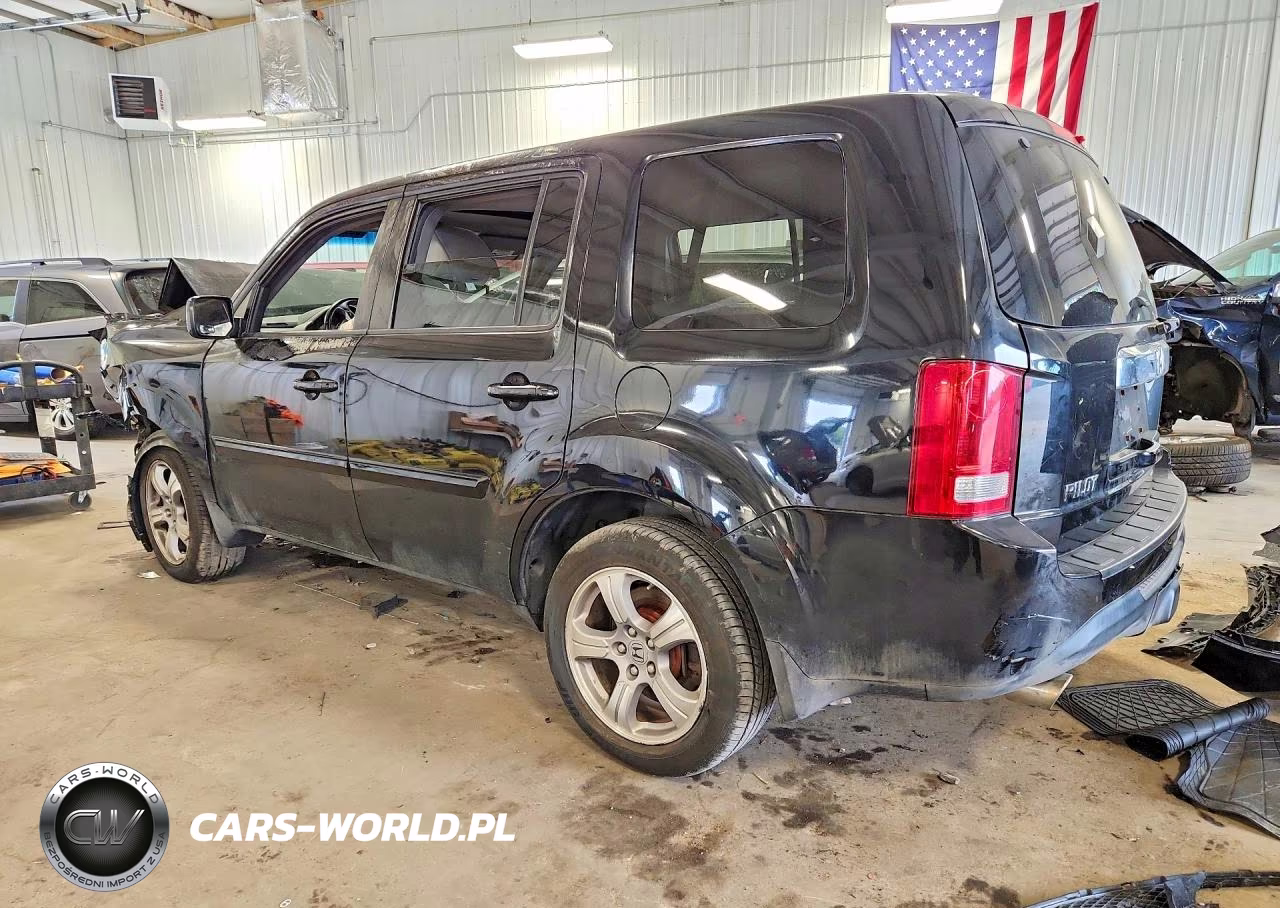 2012 Honda Pilot Exl VIN:5FNYF4H54CB077579 - 2