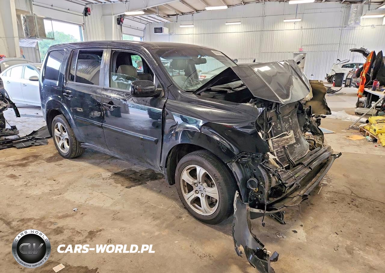 2012 Honda Pilot Exl VIN:5FNYF4H54CB077579 - 4
