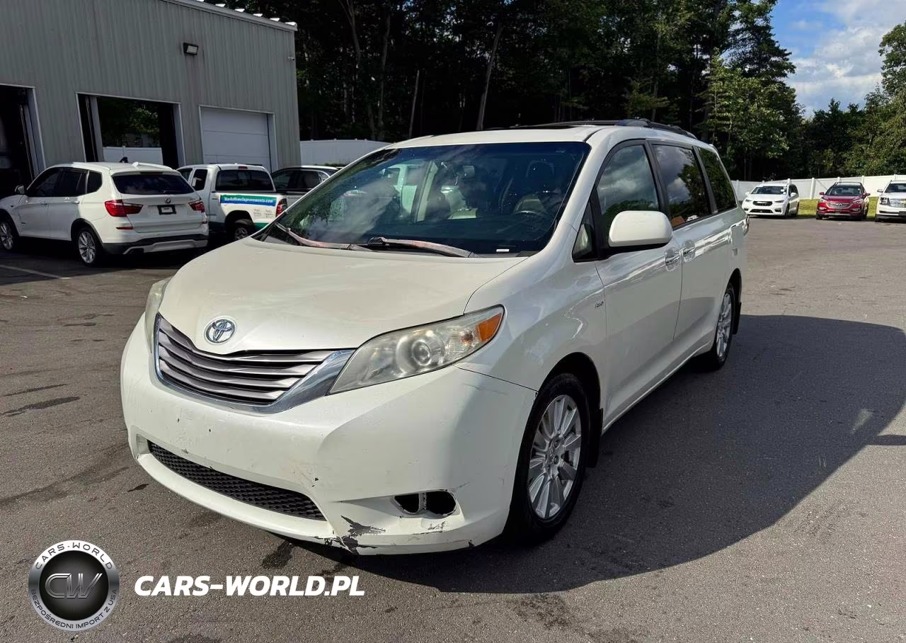 2017 Toyota Sienna Xle 7-Passenger