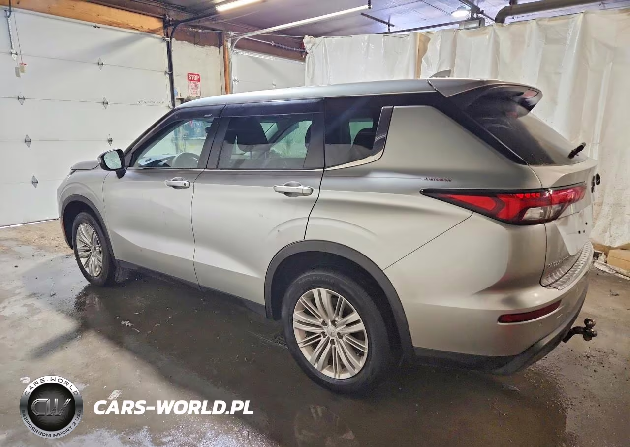2022 Mitsubishi Outlander Es VIN:JA4J4TA83NZ018181 - 2