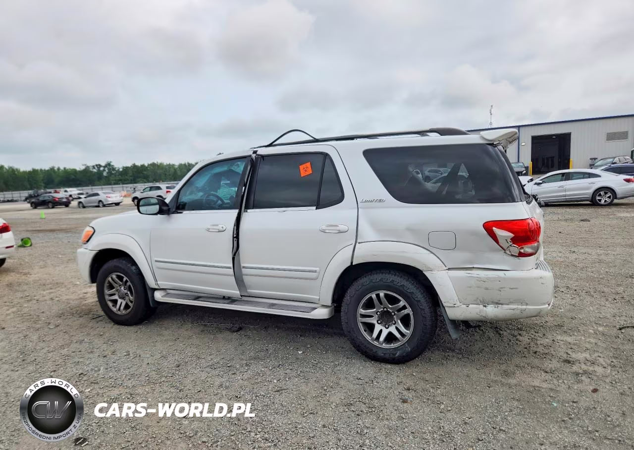 2007 Toyota Sequoia Limited VIN:5TDBT48A07S277811 - 2