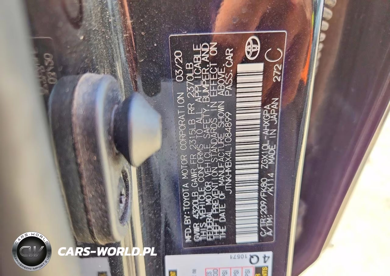 2020 Toyota C-Hr Xle VIN:JTNKHMBX4L1084899 - 12