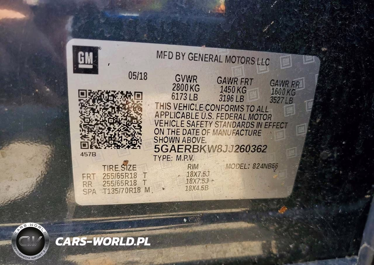 2018 Buick Enclave Essence VIN:5GAERBKW8JJ260362 - 12