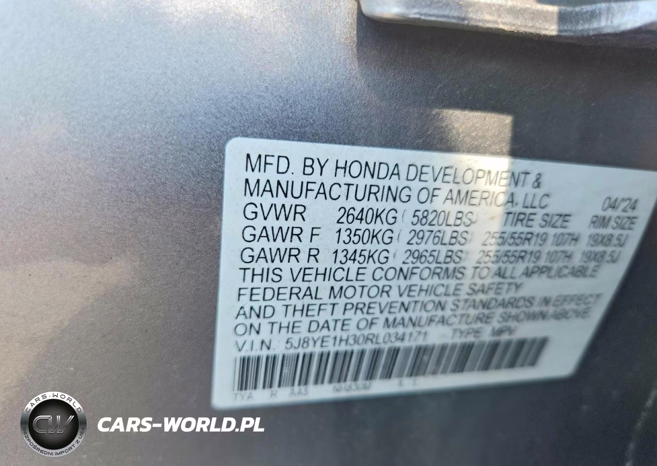 2024 Acura Mdx VIN:5J8YE1H30RL034171 - 14
