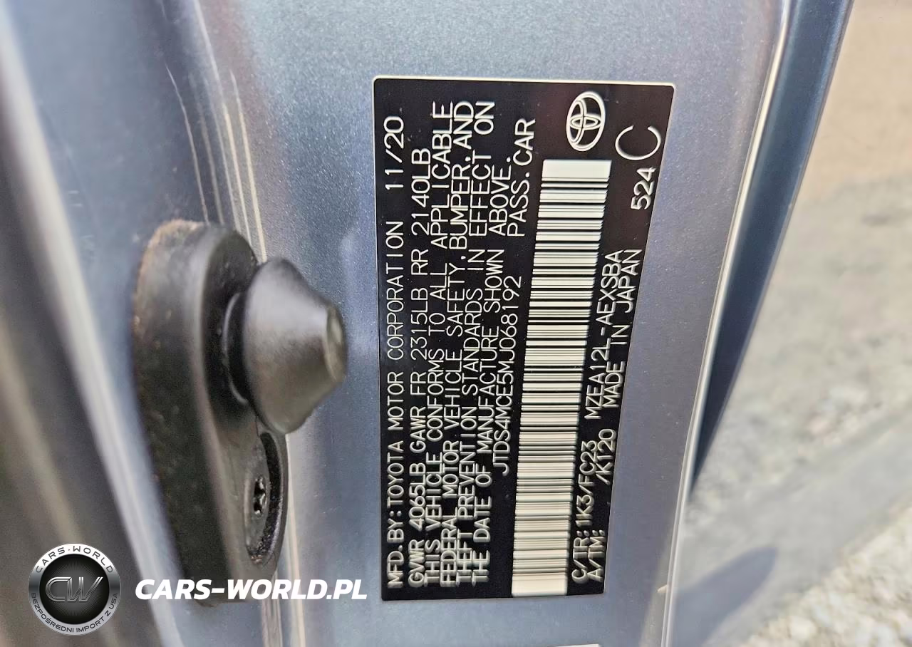 2021 Toyota Corolla Se VIN:JTDS4MCE5MJ068192 - 12