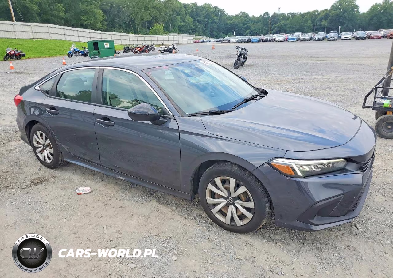 2022 Honda Civic Lx VIN:2HGFE2F23NH510573 - 4