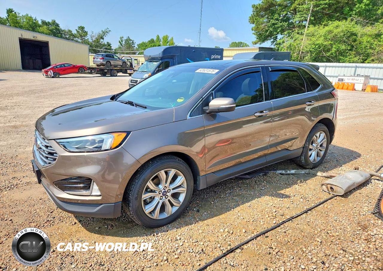 2019 Ford Edge Titanium VIN:2FMPK3K93KBB81596 - 1