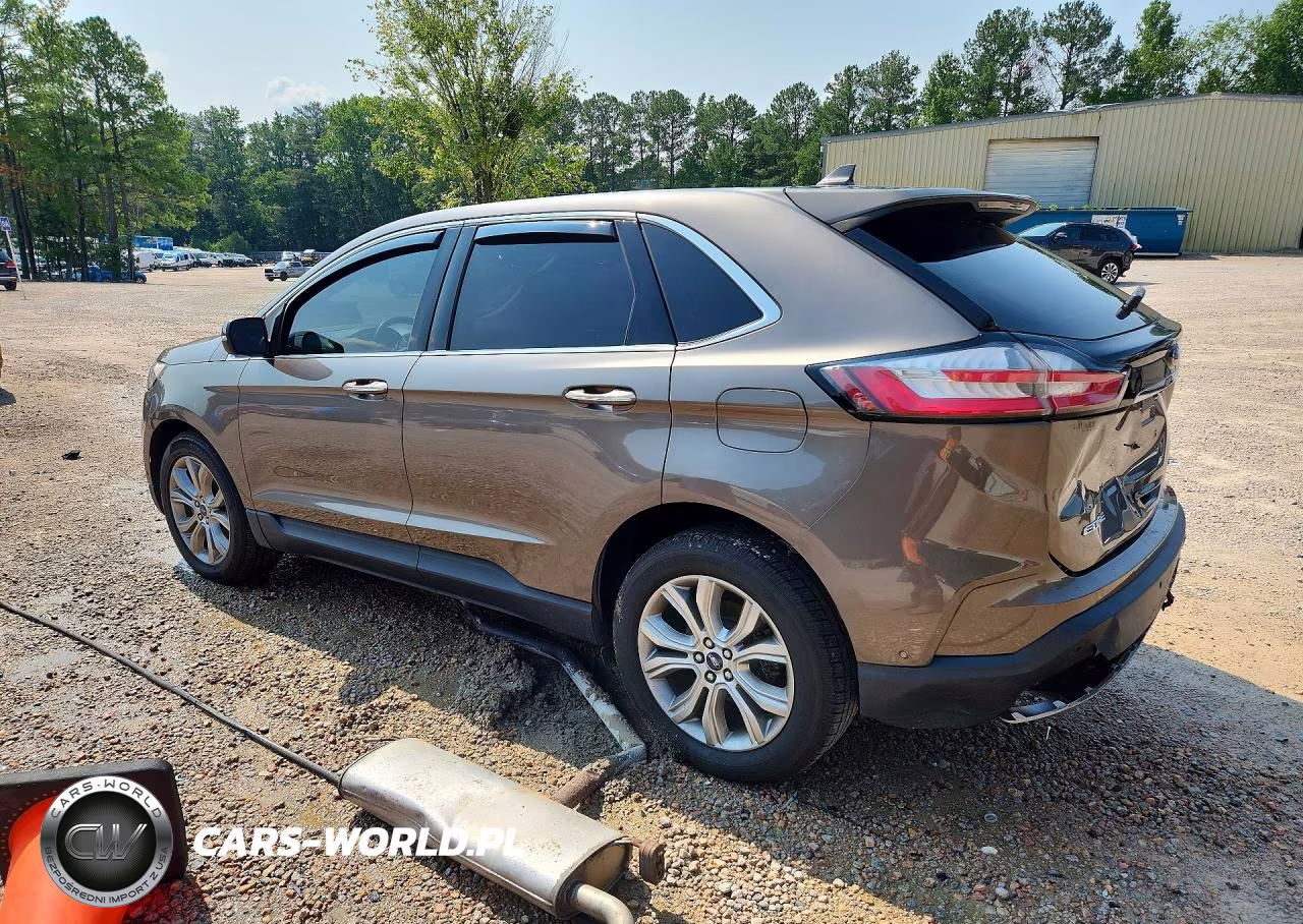 2019 Ford Edge Titanium VIN:2FMPK3K93KBB81596 - 2