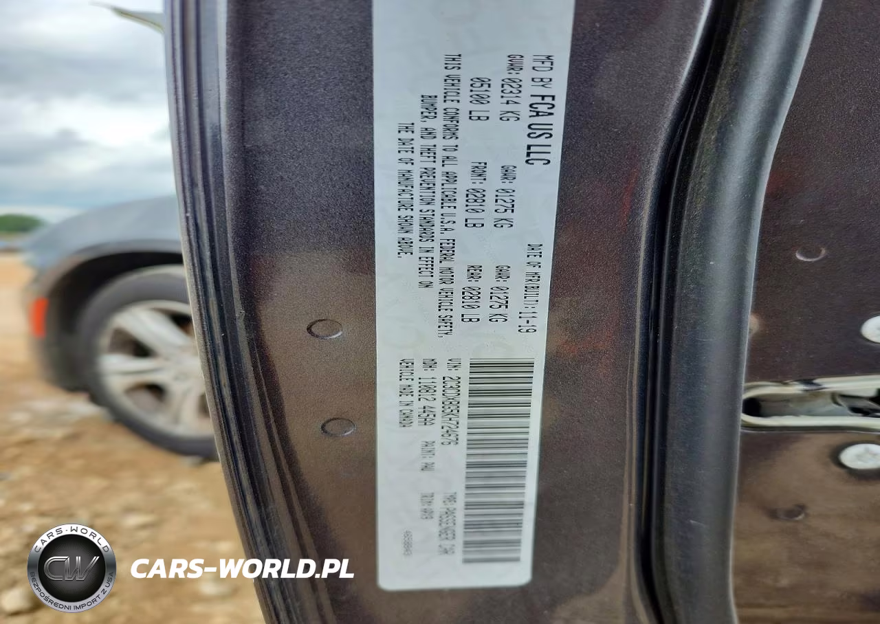 2019 Dodge Charger Sxt VIN:2C3CDXBG5KH724676 - 12