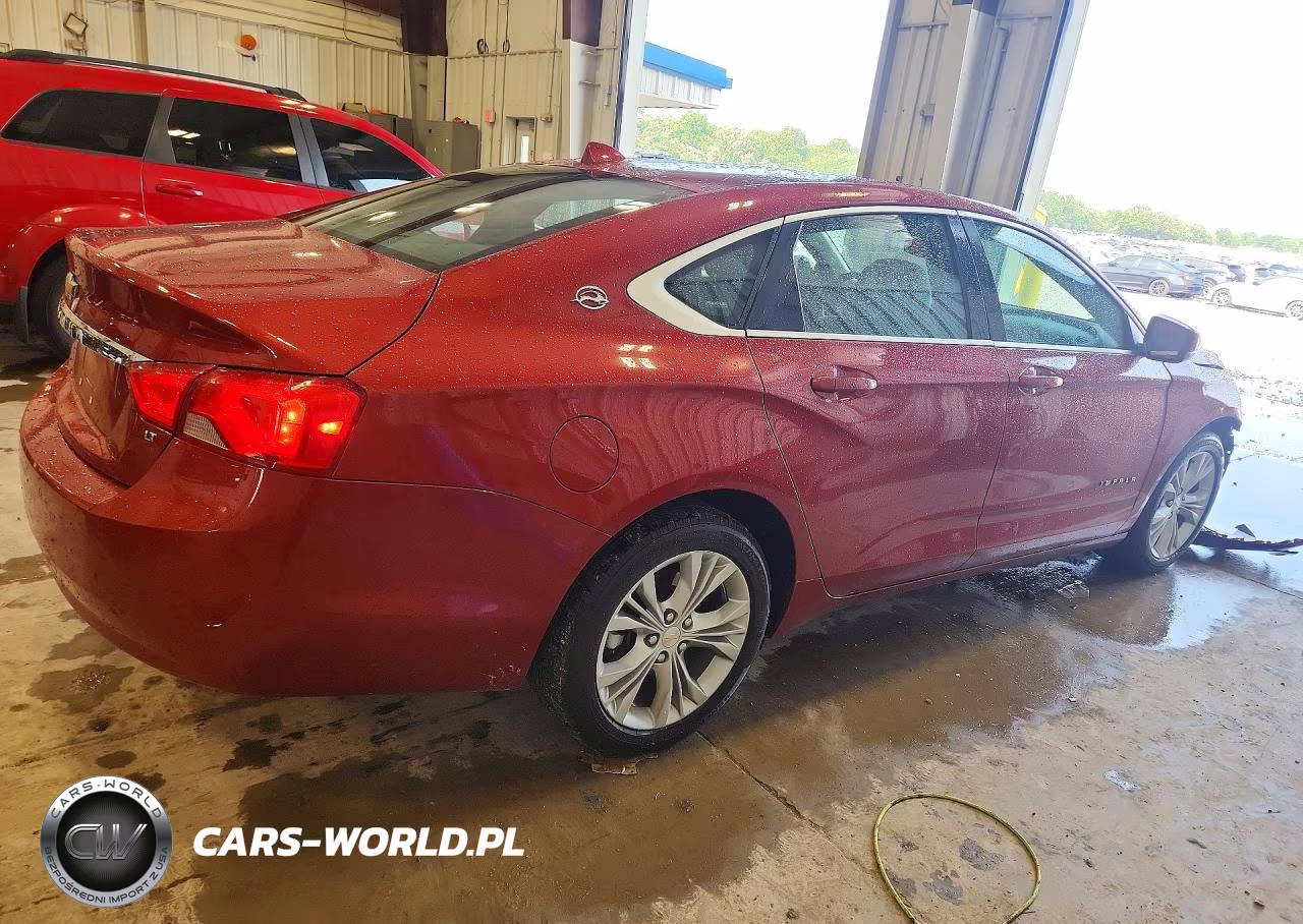 2014 Chevrolet Impala Lt VIN:2G1125S35E9177989 - 3