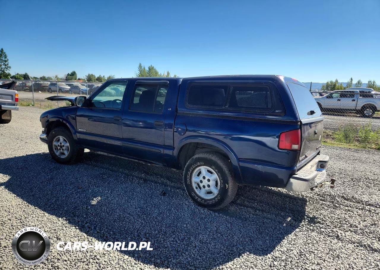 2001 Chevrolet S Truck S10 VIN:1GCDT13W01K169570 - 2